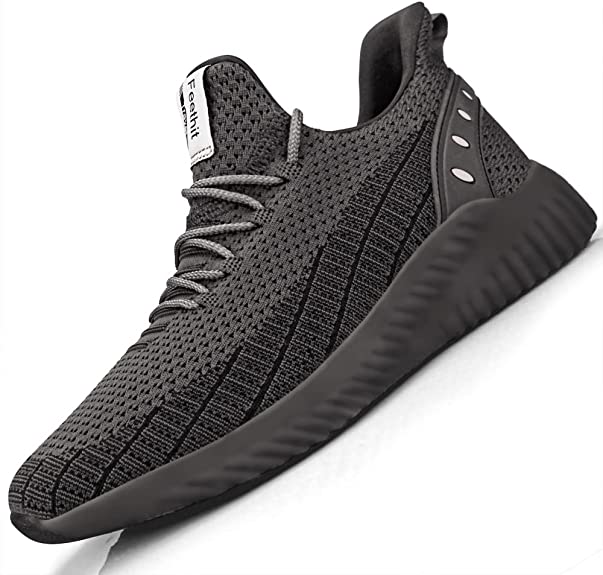 FEETHIT Men Breathable Mesh Walking Sneaker
