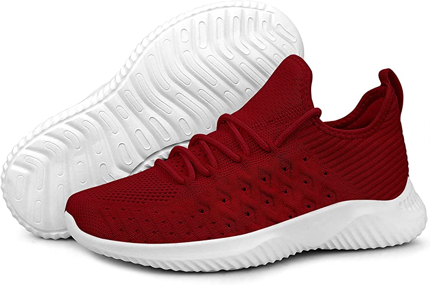 FEETHIT Womens Non-slip Walking Sneaker