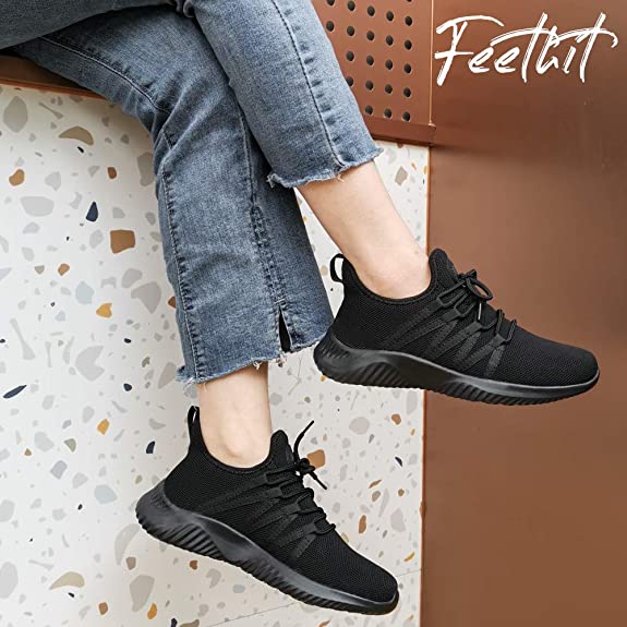 FEETHIT Womens Classic Walking Sneaker