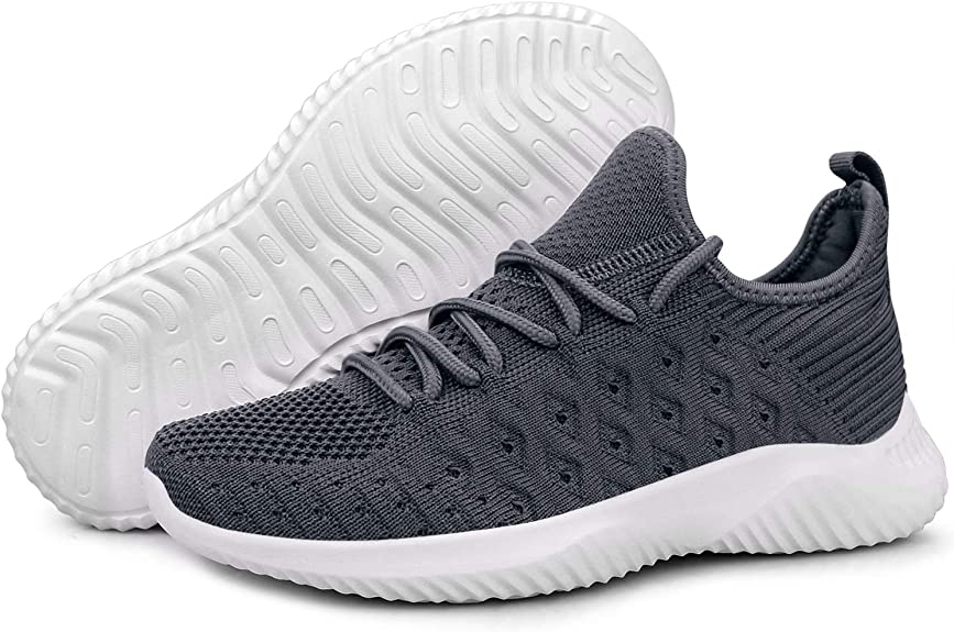 FEETHIT Womens Non-slip Walking Sneaker