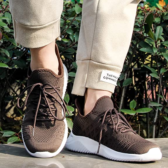 FEETHIT Womens Non-slip Walking Sneaker