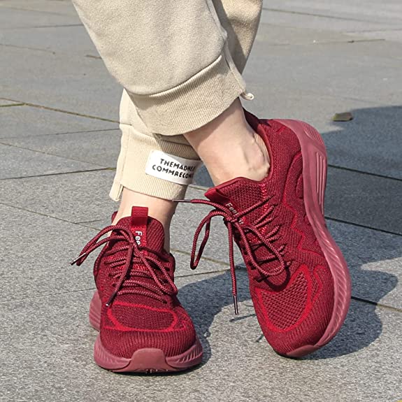 FEETHIT Womens Walking Tennis Shoes