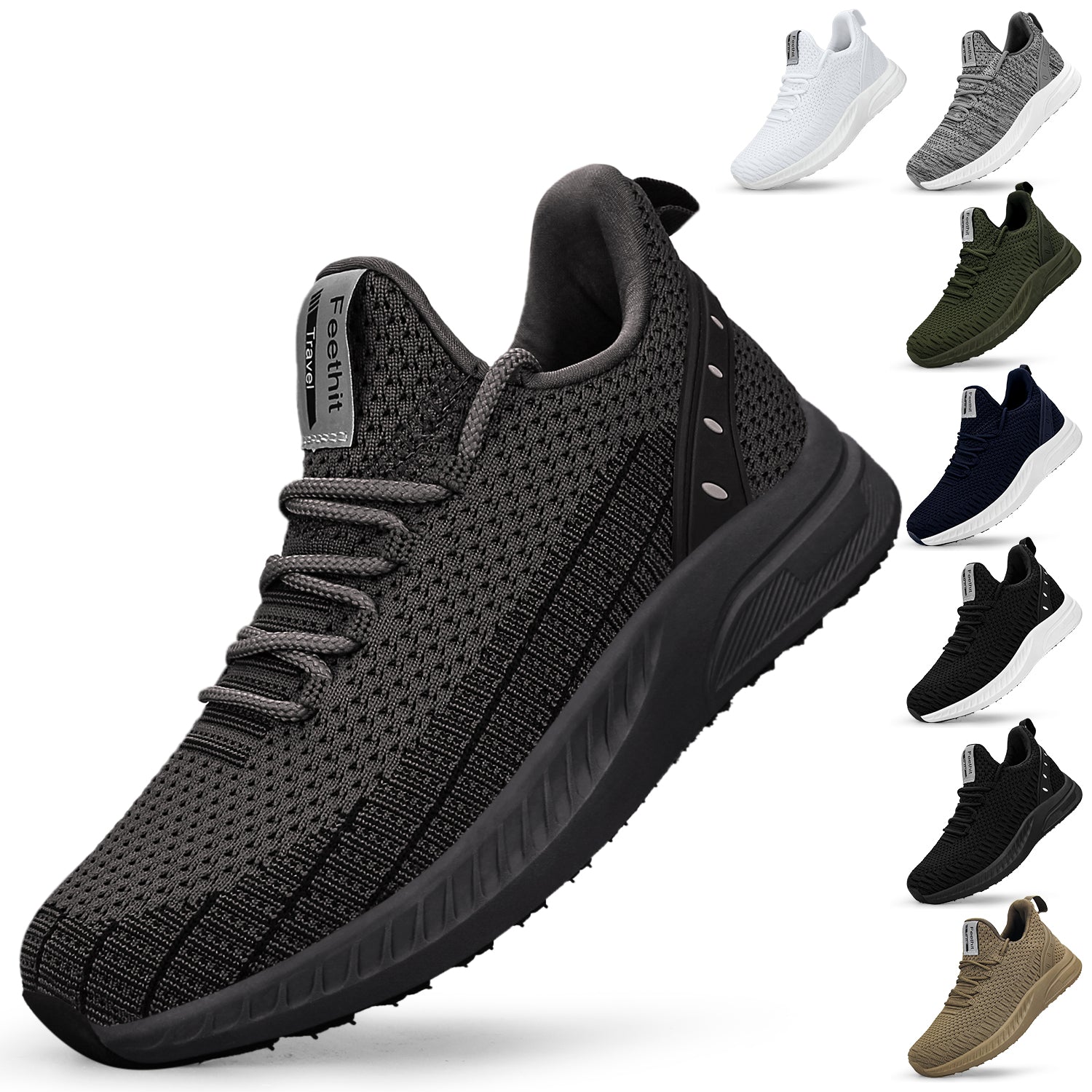 Feethit Womens Trainers Ademend Running Lichtgewicht Wandelschoenen, Parang, 38.5 EU Feethit Womens Trainers Ademend Running Lichtgewicht Wandelschoenen, Parang, 38.5 EU