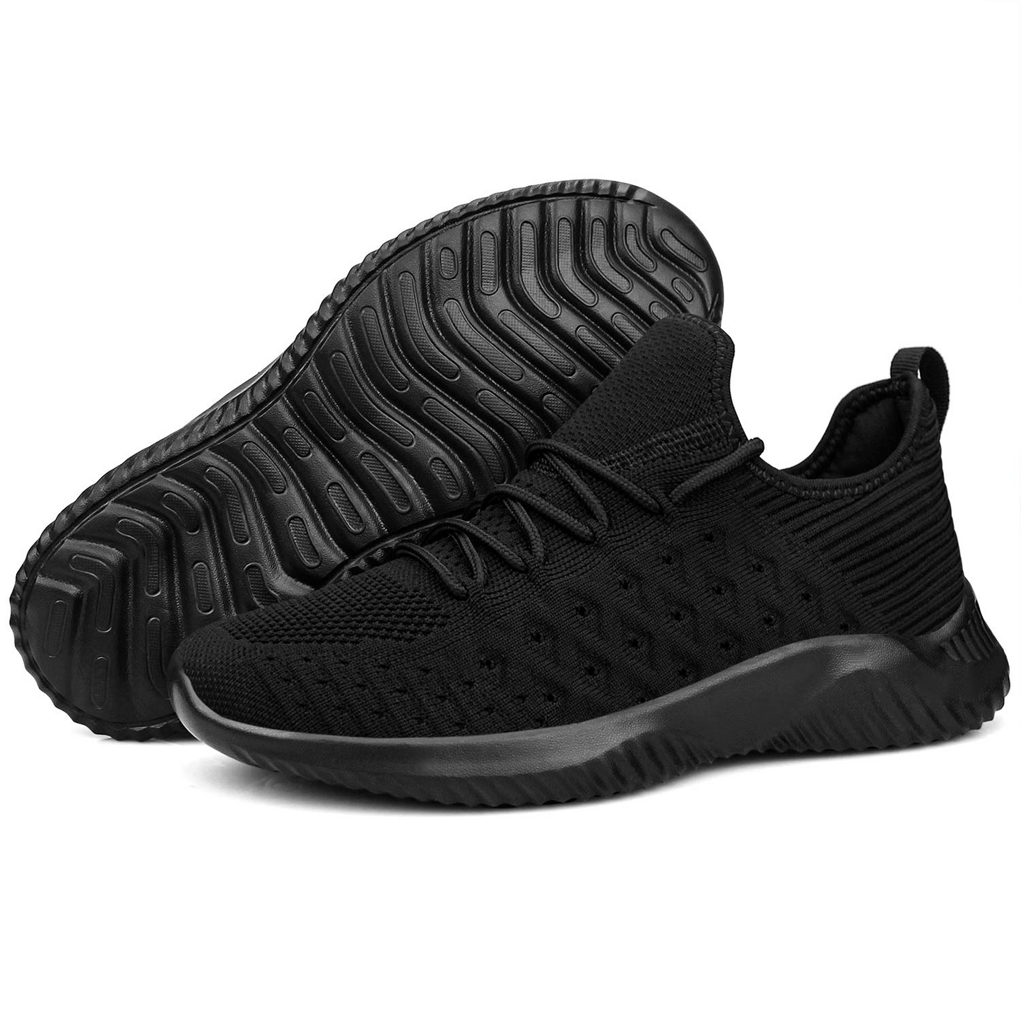 FEETHIT Womens Non-slip Walking Sneaker All Black – FEETHIT Running ...