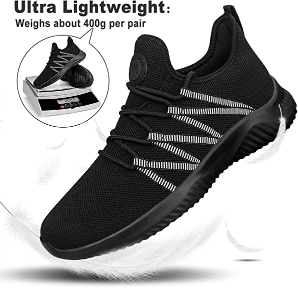 FEETHIT Mens Classic Walking Sneaker