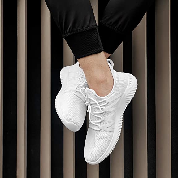 FEETHIT Mens Classic Walking Sneaker