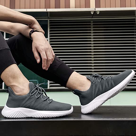 FEETHIT Mens Classic Walking Sneaker