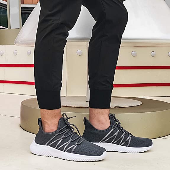 FEETHIT Mens Classic Walking Sneaker