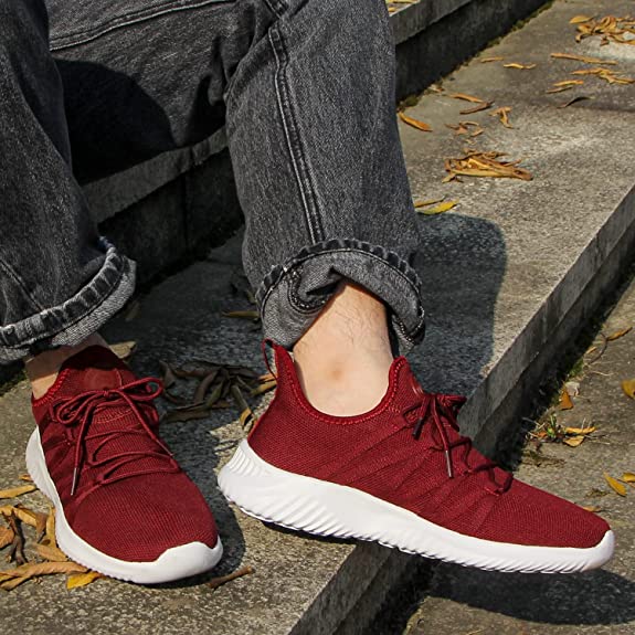 FEETHIT Mens Classic Walking Sneaker